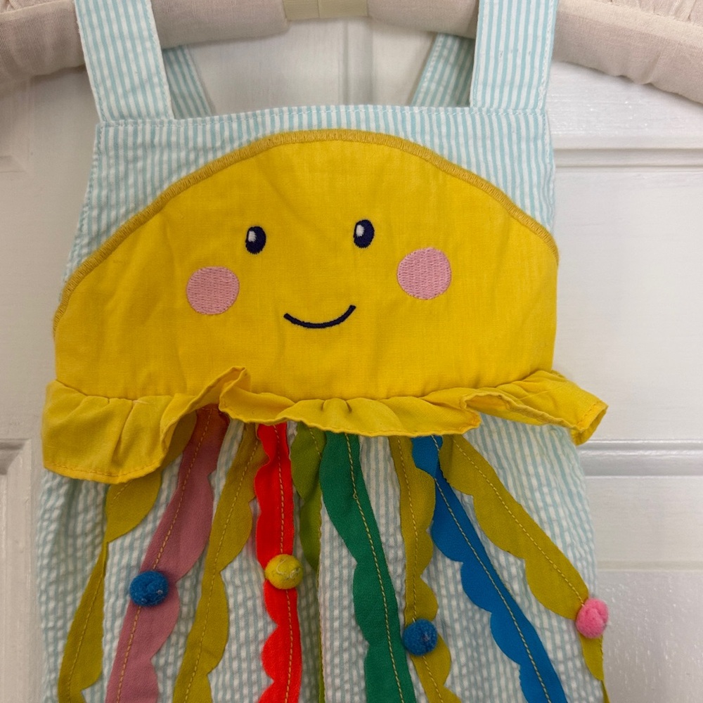 Baby Boden 12-18m Colorful Jellyfish Kids Romper - Picture 2 of 3